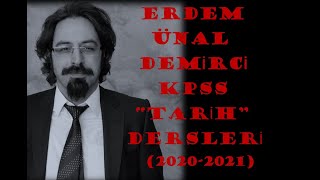 71 2021 KPSS Son Osmanlı Mebusan Meclisi  Misakı Millinin Kabulü Tarih 3 Erdem Ünal Demirci [upl. by Annod]