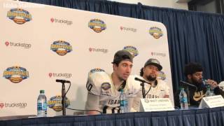 Idaho QB Matt Linehan apolgoizes for postgame comments [upl. by Nosirb]