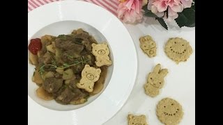 Homemade stovies with Scottish oatcakes Recipe Video [upl. by Christine211]