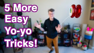 5 More Easy Yoyo Tricks [upl. by Quartet269]