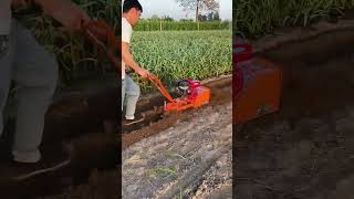 Trencher tiller ditching and soilraising machine Tmall Double 11 Shopping List agricultural [upl. by Ahsenot607]