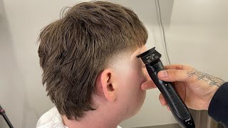 TEXTURED MULLET  STEP BY STEP  BARBER TUTORIAL [upl. by Aiela]