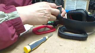 How to open Logitech wireless gaming headset G930 for fixing [upl. by Yt852]