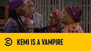 Kemi Is A Vampire  Bob Hearts Abishola  Comedy Central Africa [upl. by Elleval438]