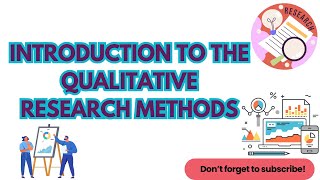 Qualitative Research methods Best Methods for Qualitative Research [upl. by Leba]