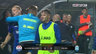 SLAVEN BELUPO vs OSIJEK 10 10 kolo SuperSport HNL 2324 [upl. by Yekcir]