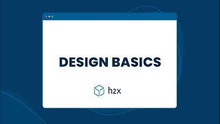 h2x Design Basics  Learn the Fundamentals [upl. by Derk781]