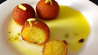 Gulab Jamun With Milk Powder  گلاب جامن by HUMA IN THE KITCHEN [upl. by Angelo]