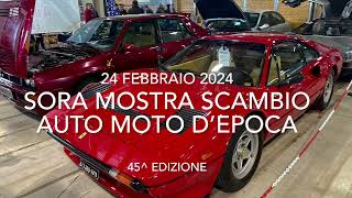 Sora Mostra Scambio auto depoca 2024 [upl. by Cherida]