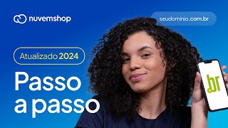 Como criar um site com DOMÍNIO PRÓPRIO PASSO A PASSO REGISTROBR 2024 💻 [upl. by Weiler]