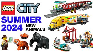 LEGO City Summer 2024 Sets  NEW ANIMALS Construction Jungle amp MUCH more [upl. by Weatherby631]