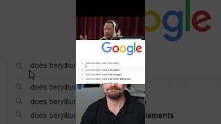 Beryllium Reacting With Water  Terrence Howard  Joe Rogan  Misconceptions [upl. by Nellahs]