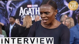 Okwui Okpokwasili interview Agatha All Along at Hollywood premiere [upl. by Efal88]