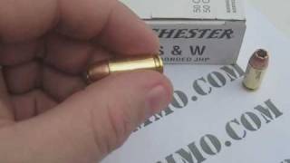 40 SampW  Winchester Bonded  180 Gr JHP Ammo Test [upl. by Jariv]