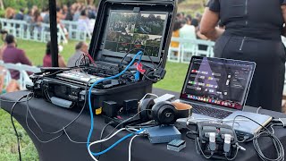 Atem Mini Pro Iso 2 HDMI outs liveU solo and laptop control [upl. by Anig]