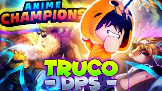 COMO TENER MAS DPS  TOWER FLOOR 200 en Anime Champions Simulator ROBLOX GAME [upl. by Kinney]