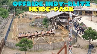 Indy Blitz  Heide Park Resort 2012 Offride [upl. by Akinnej221]