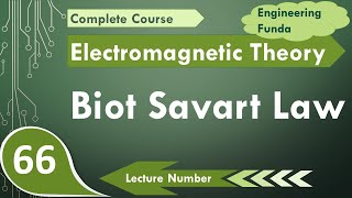 Biot Savart Law for Magnetic Field Intensity  Magnetism  Electromagnetics Theory [upl. by Calan168]