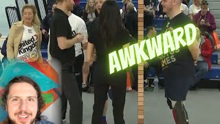 Reacting Meghan Athlete Interactions meghanmarkle [upl. by Assirralc]