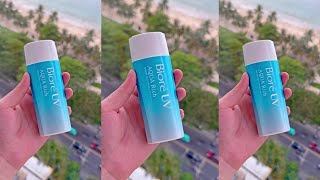 REVIEW KEM CHỐNG NẮNG BIORE QUA RICH [upl. by Isborne133]