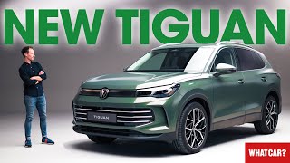 NEW VW Tiguan revealed – full details on crucial SUV  What Car [upl. by Pasco750]