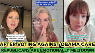 Republicans CRYING OUT  They Are REGRETING About Voting Against OBAMACARE Without Knowing It [upl. by Trueman]