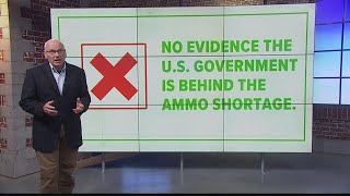 VERIFY High demand ammo hoarding at core of US ammo shortage [upl. by Canute149]