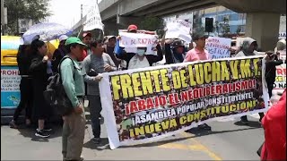 Peruvians gather near APEC summit venue to denounce wave of extortion  AFP [upl. by Hope966]