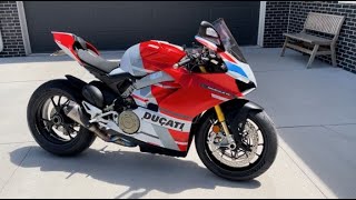 Ducati Panigale V4S chain  Buyer beware ducati wsbk [upl. by Annahs767]