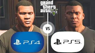 Gta 5 ps4 vs ps5 test graphics updated 2025 [upl. by Eiro]