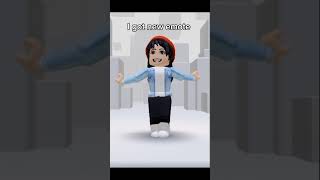 I got new emote in Roblox robloxemote roblox edit dancesteps animation [upl. by Reube]