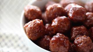 Instant Pot Grape Jellly Meatballs [upl. by Aisad]