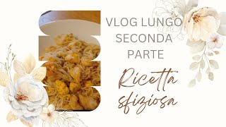 VLOG WEEKEND LUNGO SECONDO PARTE😄Ricetta gustosa degli spaghetti di riso con gamberi e verdure [upl. by Davida178]