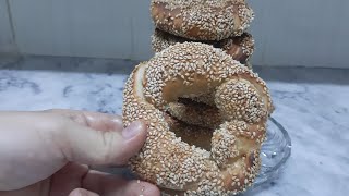 simit tarifi recipe simit lezzettavcısı [upl. by Odla]