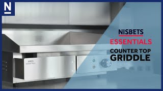 Nisbets Essentials Countertop Griddle DA397 [upl. by Nytsua]