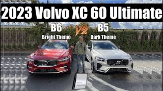 2023 Volvo XC60 B5 vs B6 AWD ULTIMATE direct comparison  Polestar Engineered [upl. by Bridges]