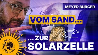 Wie entsteht eine Solarzelle Solarmodule von Meyer Burger Bitterfeld 1 [upl. by Eelyab145]