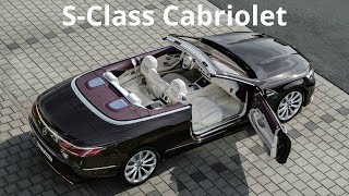 Mercedes SClass Cabriolet  Interior and Exterior [upl. by Chilt]