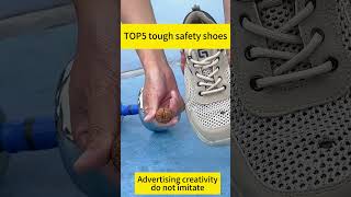 Safety shoe quality testingsteeltoeshoes sneakers safetyfootwear [upl. by Adnalram623]