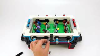 【LGK558 Installation Video】Lightailing Light Kit For Lego Table Football 21337 [upl. by Ocin282]