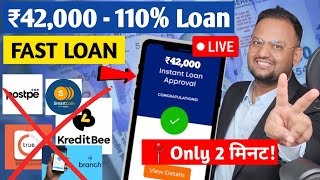 PERSONAL LOAN with Bad Cibil  No Income Documents  Loan Apply  Online Loan 2024 [upl. by Nortna]