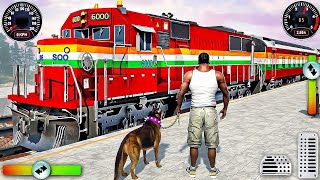 Train Driver 3D Train Games Train simulator 3D Game Android gameplay 2024 [upl. by Sirapal360]