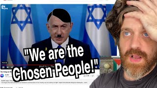 14 MINUTES OF INSANE ZIONIST RHETORIC [upl. by Attehcnoc693]