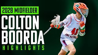 Colton Boorda  Class of 2028 Lacrosse Highlights  4 Leaf New England Army  2023 Season [upl. by Will]