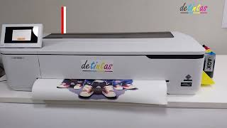 Plotter Epson T3170 adaptado con sistema continuo de Sublimación Aqx [upl. by Logan]