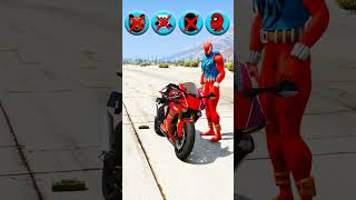 GTA 5 BEN 10 VS SPIDERMAN MATCH WHO IS SMARTER 🥹🥺 shorts gta5 [upl. by Bille]