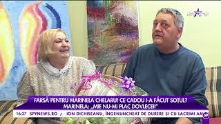 Marinela Chelaru „Este o iubire foarte mare între mine și soțul meu” [upl. by Woods]