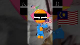 good morning Malaysia 🇲🇾 emojicat malaysia flags funny [upl. by Anida]