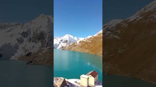 Lake Sabbioni beautiful travel nature video mountains new snow italywildlife [upl. by Rafa]