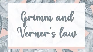 Grimm and Verners Law [upl. by Chow951]